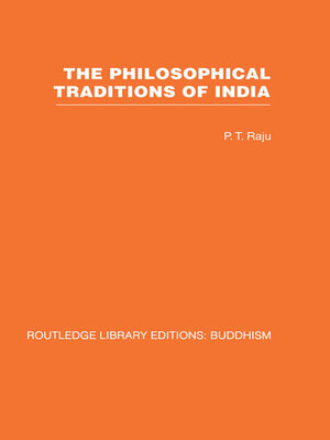 cover image of The Philosophical Traditions of India